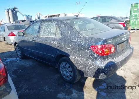 2004 Toyota Corolla Le z USA, uszkodzony, nr VIN 2T1BR32E94C299380